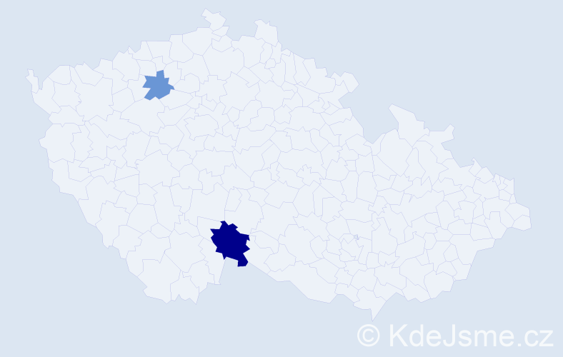 Příjmení: 'Kornhöferová', počet výskytů 4 v celé ČR