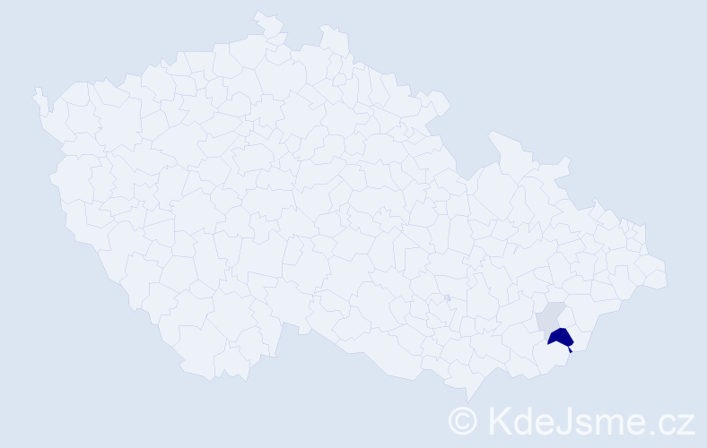 Příjmení: 'Kunorza', počet výskytů 12 v celé ČR