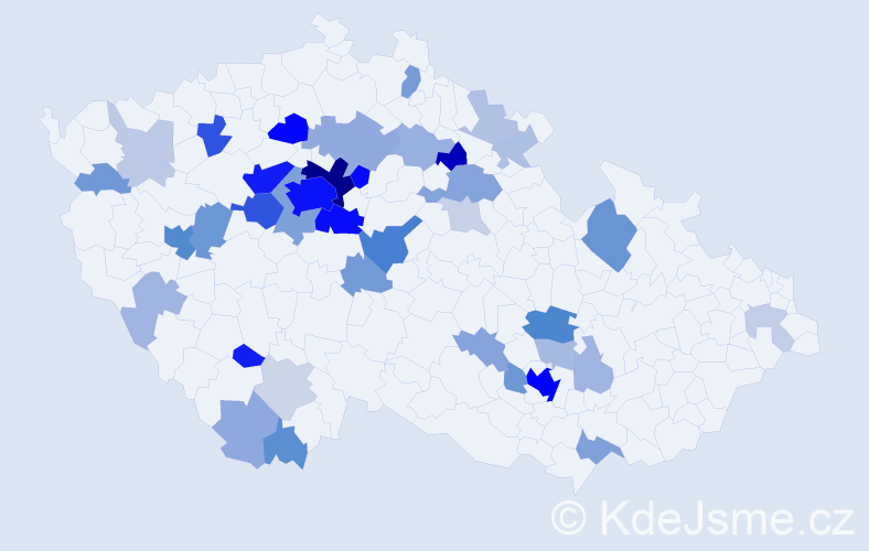 Příjmení: 'Shevchuk', počet výskytů 165 v celé ČR