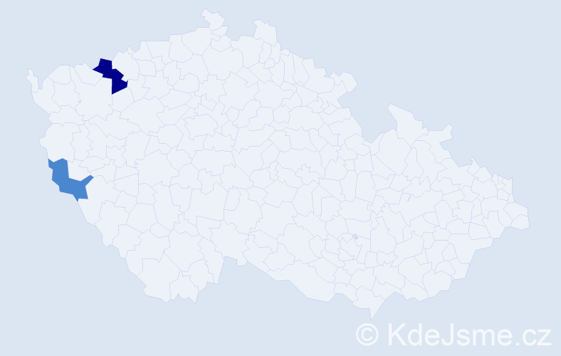 Příjmení: 'Buchalská', počet výskytů 4 v celé ČR
