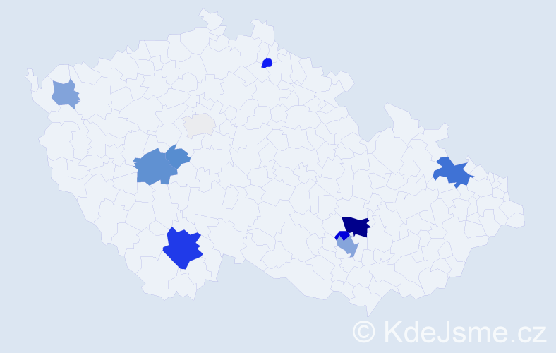 Příjmení: 'Reichenauerová', počet výskytů 35 v celé ČR