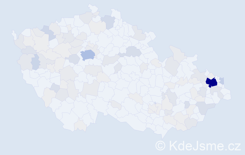 Příjmení: 'Leško', počet výskytů 337 v celé ČR