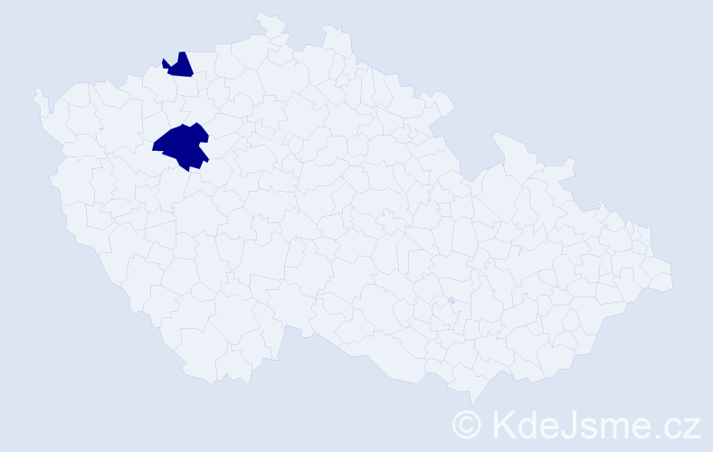 Příjmení: 'Wirsum', počet výskytů 2 v celé ČR