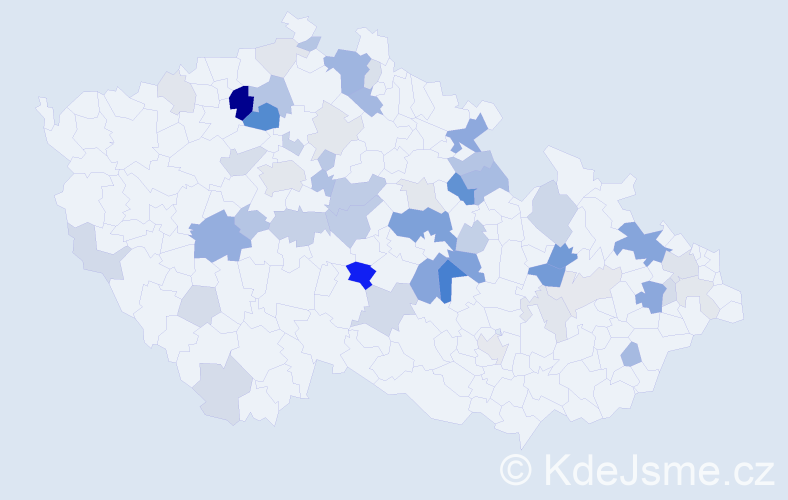 Příjmení: 'Altová', počet výskytů 132 v celé ČR