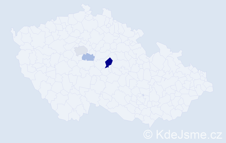 Příjmení: 'Heizerová', počet výskytů 7 v celé ČR