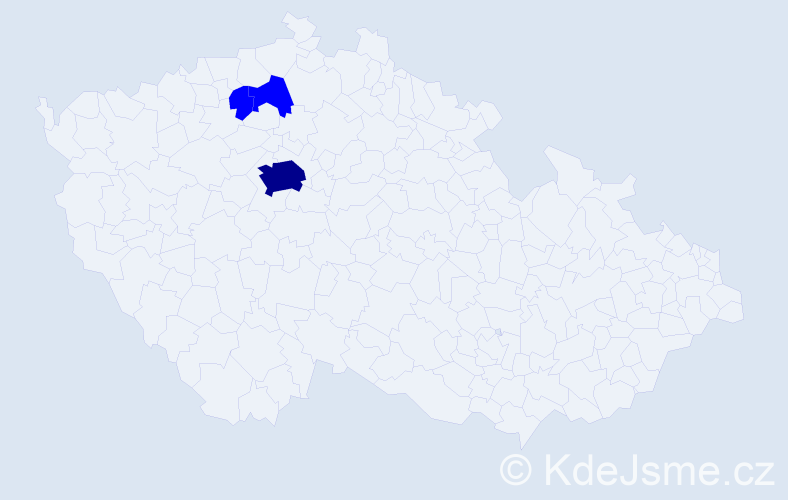 Příjmení: 'Liščuk', počet výskytů 4 v celé ČR