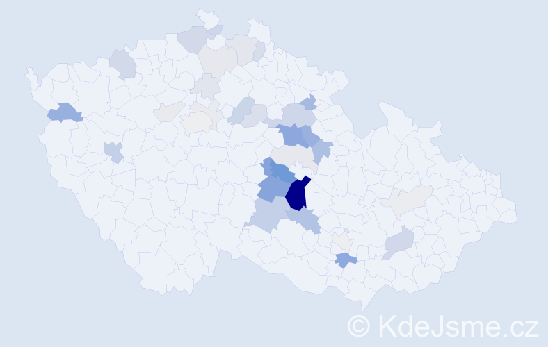 Příjmení: 'Landsmanová', počet výskytů 117 v celé ČR