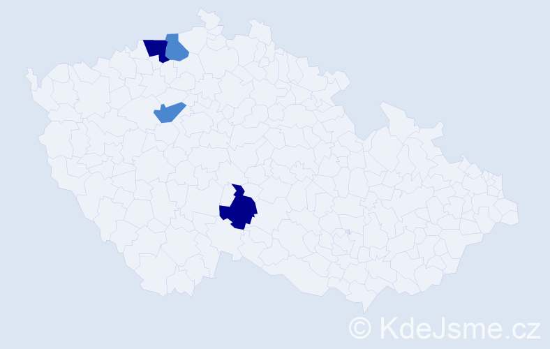 Příjmení: 'Poleščuková', počet výskytů 8 v celé ČR