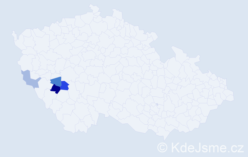Příjmení: 'Stichenwirth', počet výskytů 11 v celé ČR