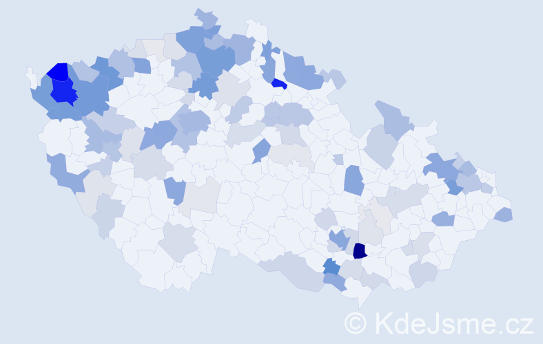 Příjmení: 'Lorenz', počet výskytů 386 v celé ČR