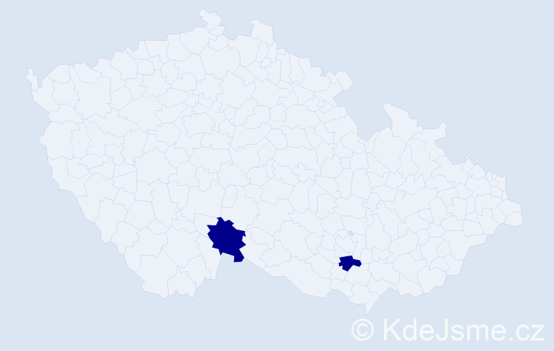 Příjmení: '"Abdel-Malak"', počet výskytů 2 v celé ČR