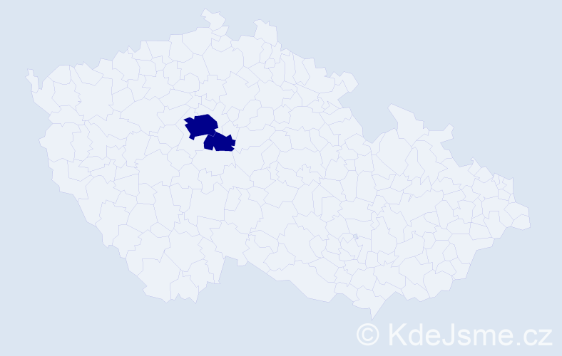 Příjmení: 'Anisimov', počet výskytů 2 v celé ČR