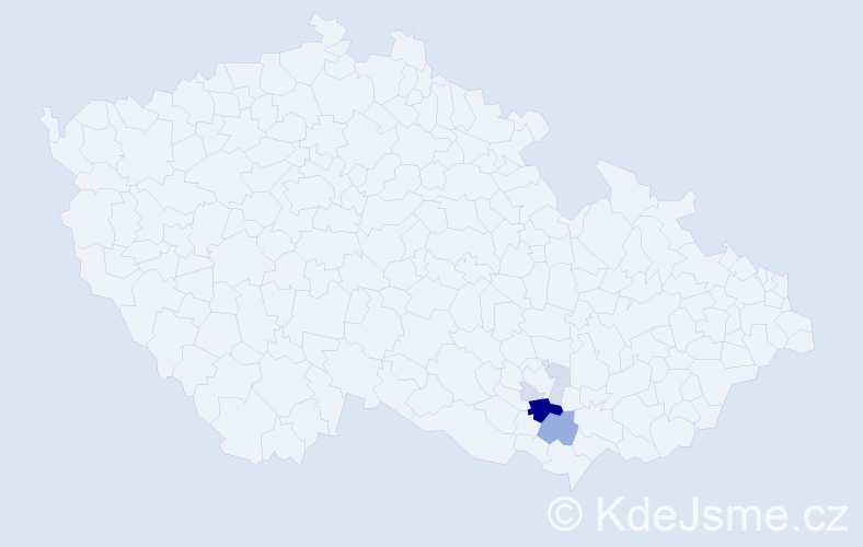 Příjmení: 'Springinsfeldová', počet výskytů 12 v celé ČR