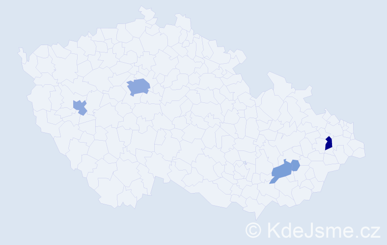 Příjmení: 'Reese', počet výskytů 13 v celé ČR