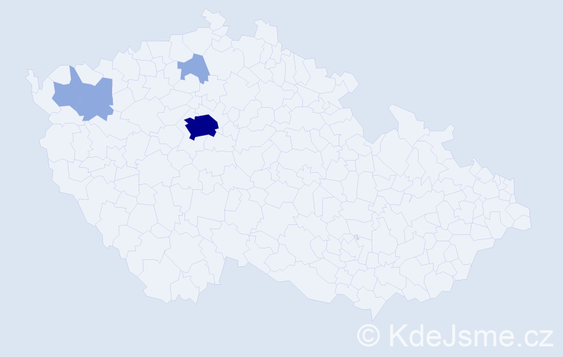 Příjmení: 'Tymochko', počet výskytů 11 v celé ČR