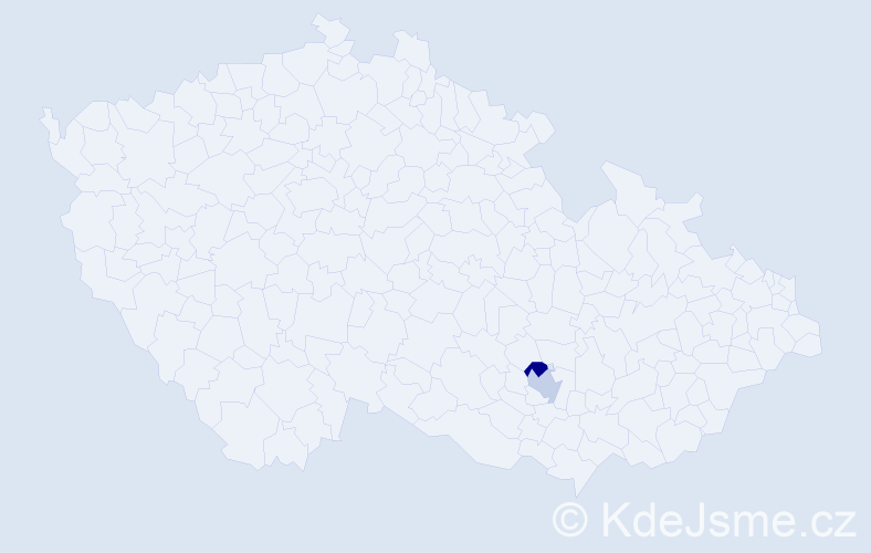 Příjmení: 'Barranco', počet výskytů 2 v celé ČR