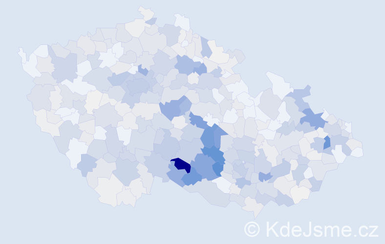 Příjmení: 'Chalupová', počet výskytů 2362 v celé ČR