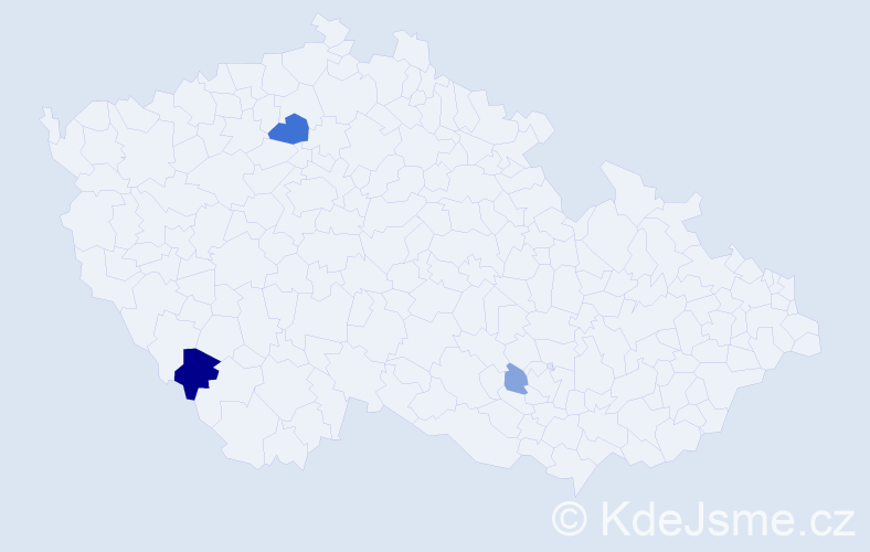 Příjmení: 'Sáska', počet výskytů 7 v celé ČR