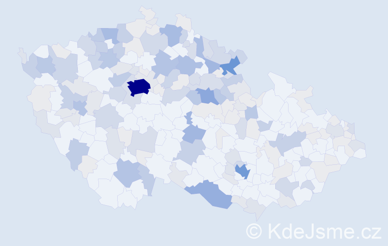 Příjmení: 'Pfeiferová', počet výskytů 628 v celé ČR