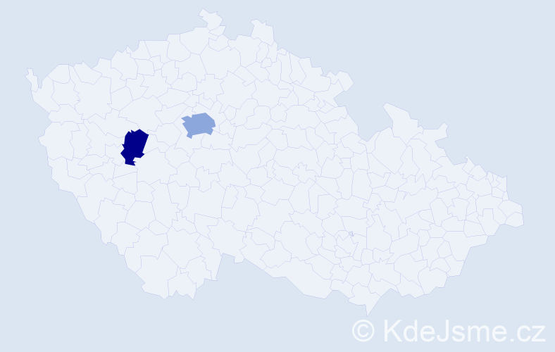 Příjmení: 'Duraković', počet výskytů 4 v celé ČR