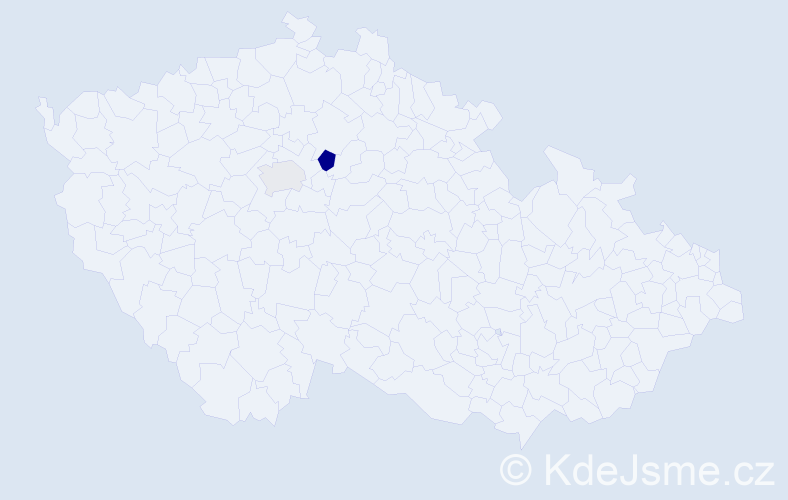 Příjmení: 'Turčeňuk', počet výskytů 3 v celé ČR