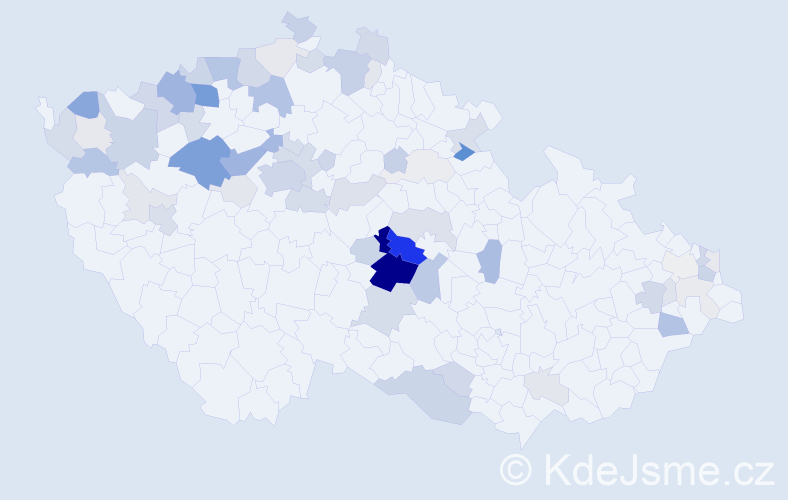 Příjmení: 'Hejkalová', počet výskytů 221 v celé ČR
