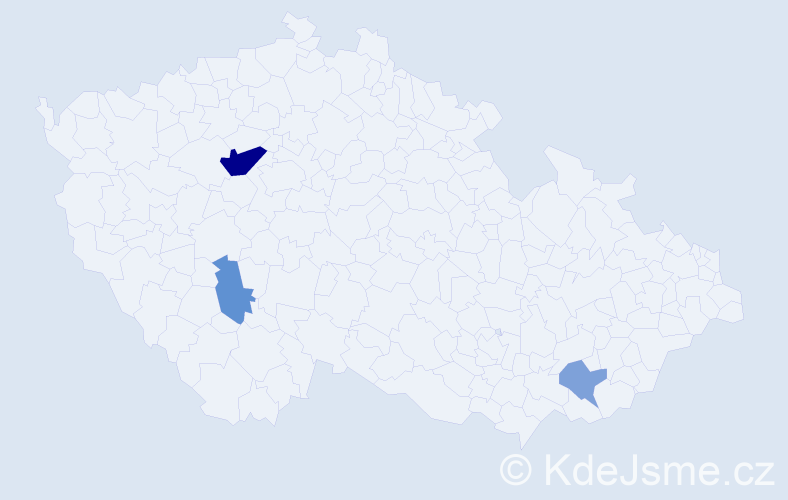 Příjmení: 'Leipnerová', počet výskytů 19 v celé ČR