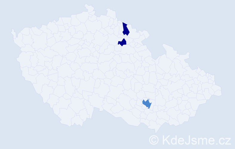 Příjmení: 'Leplt', počet výskytů 10 v celé ČR