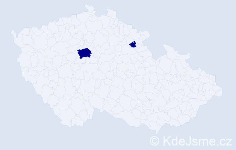 Příjmení: 'Janowska', počet výskytů 4 v celé ČR