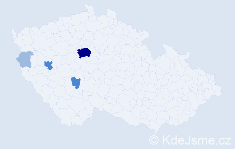 Příjmení: 'Drástal', počet výskytů 9 v celé ČR