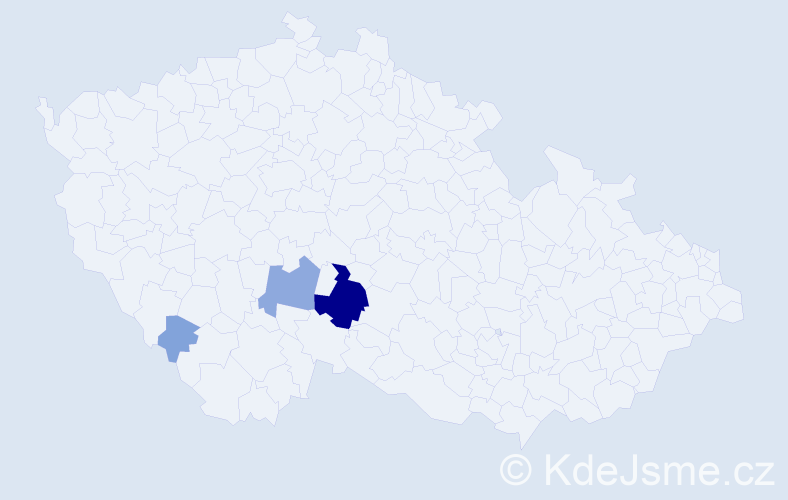 Příjmení: 'Filsoch', počet výskytů 11 v celé ČR