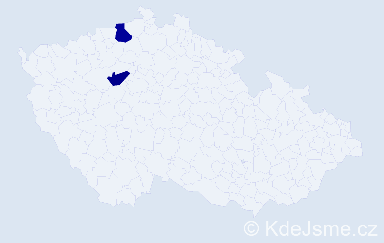 Příjmení: 'Kotliková', počet výskytů 12 v celé ČR