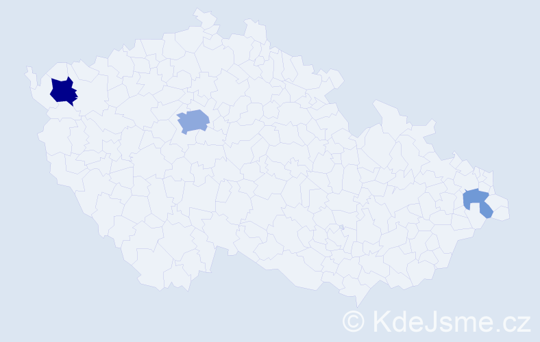 Příjmení: 'Polom', počet výskytů 9 v celé ČR