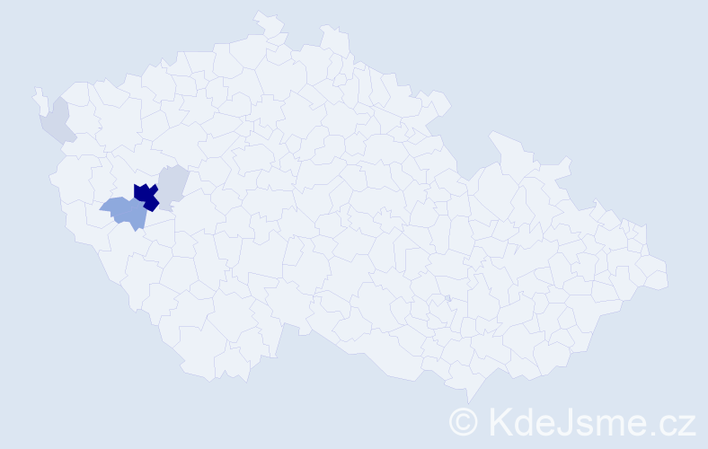 Příjmení: 'Rotenbornová', počet výskytů 24 v celé ČR