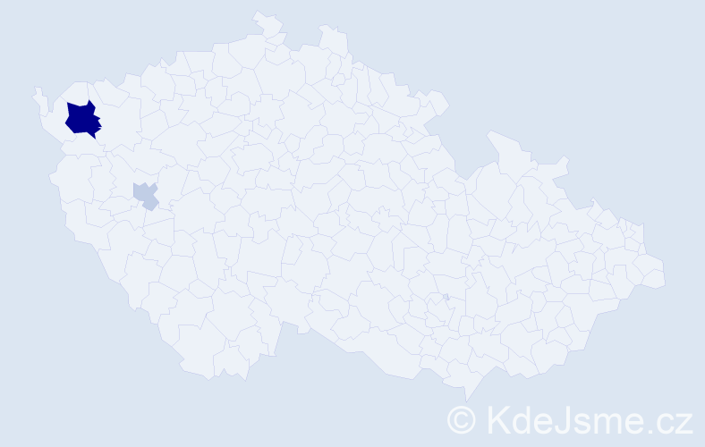 Příjmení: 'Filkoházyová', počet výskytů 7 v celé ČR