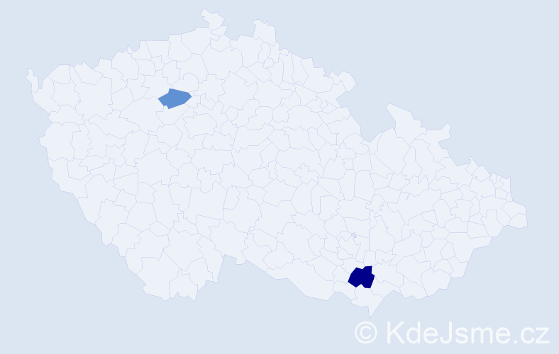 Příjmení: 'Polominiová', počet výskytů 16 v celé ČR