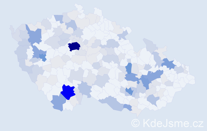 Příjmení: 'Schuster', počet výskytů 516 v celé ČR
