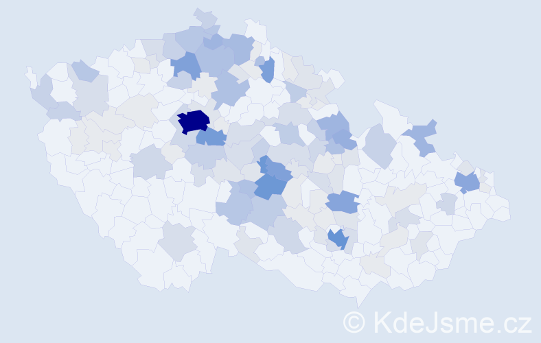 Příjmení: 'Plíhal', počet výskytů 490 v celé ČR