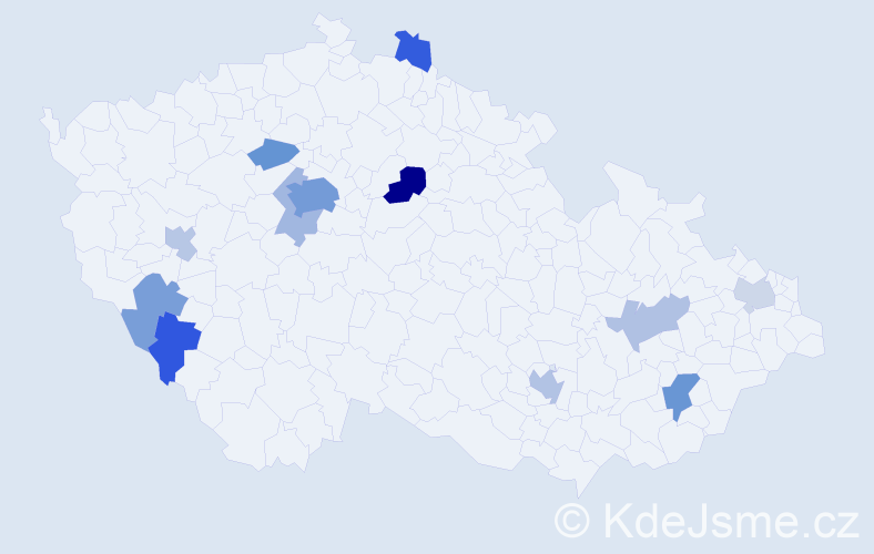 Příjmení: 'Foster', počet výskytů 28 v celé ČR