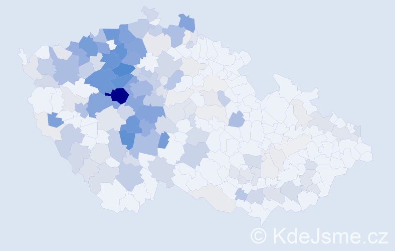 Příjmení: 'Prošek', počet výskytů 904 v celé ČR