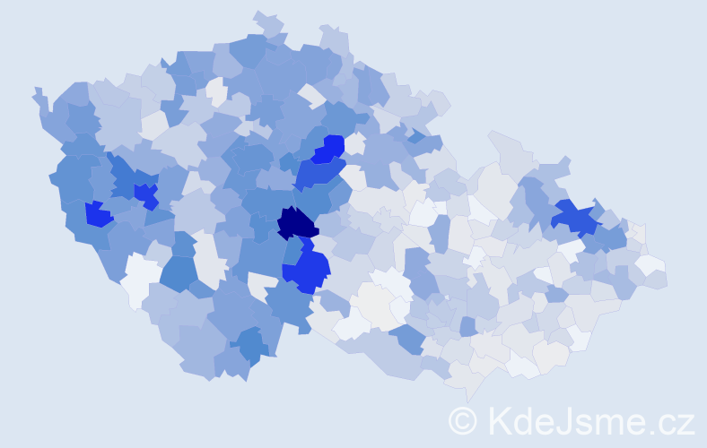 Příjmení: 'Martínková', počet výskytů 3043 v celé ČR