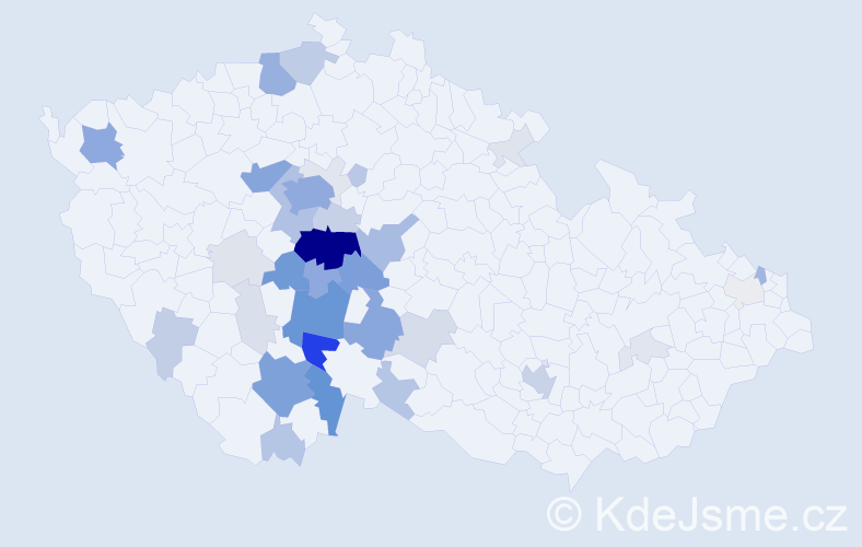Příjmení: 'Sejková', počet výskytů 178 v celé ČR