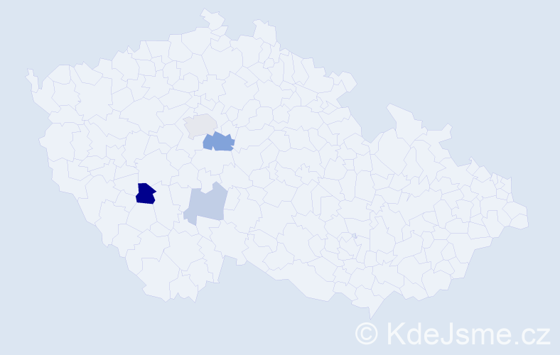 Příjmení: 'Drátovský', počet výskytů 7 v celé ČR