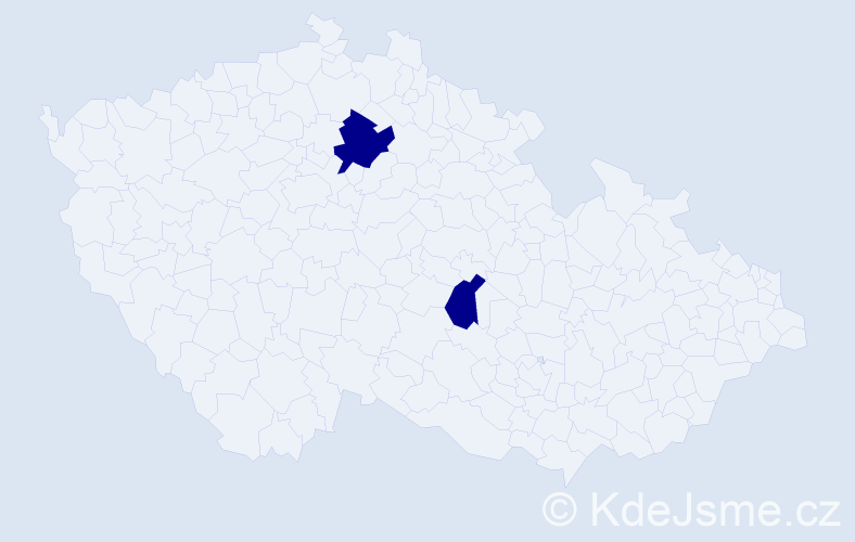 Příjmení: 'Sirsch', počet výskytů 4 v celé ČR