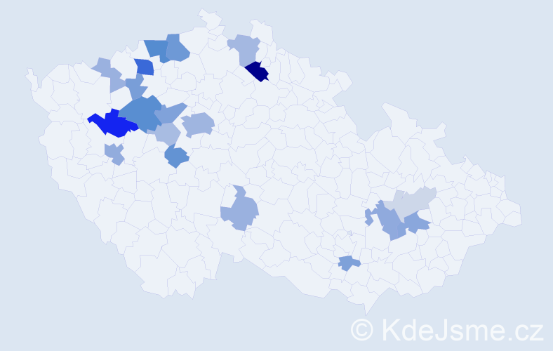 Příjmení: 'Bretschneider', počet výskytů 56 v celé ČR