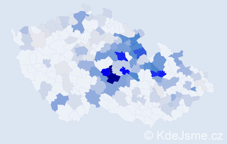 Příjmení: 'Šotolová', počet výskytů 468 v celé ČR