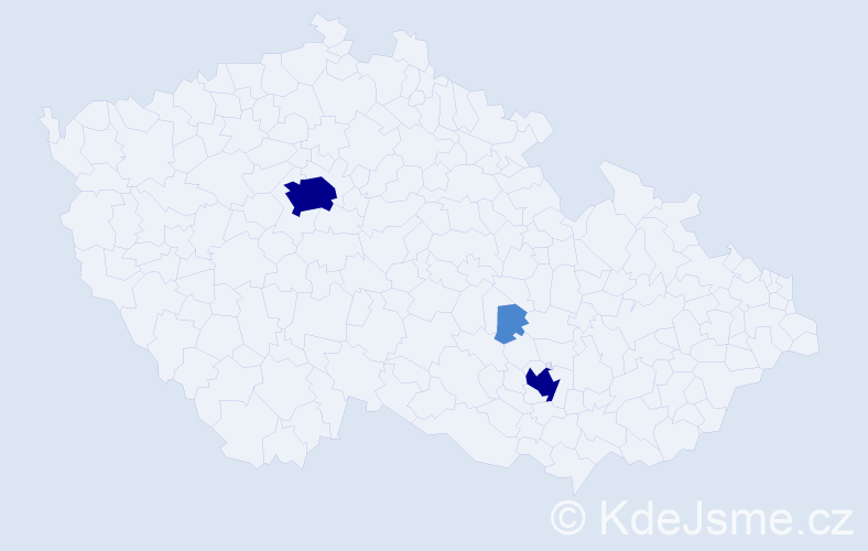 Příjmení: 'Rüdiger', počet výskytů 7 v celé ČR
