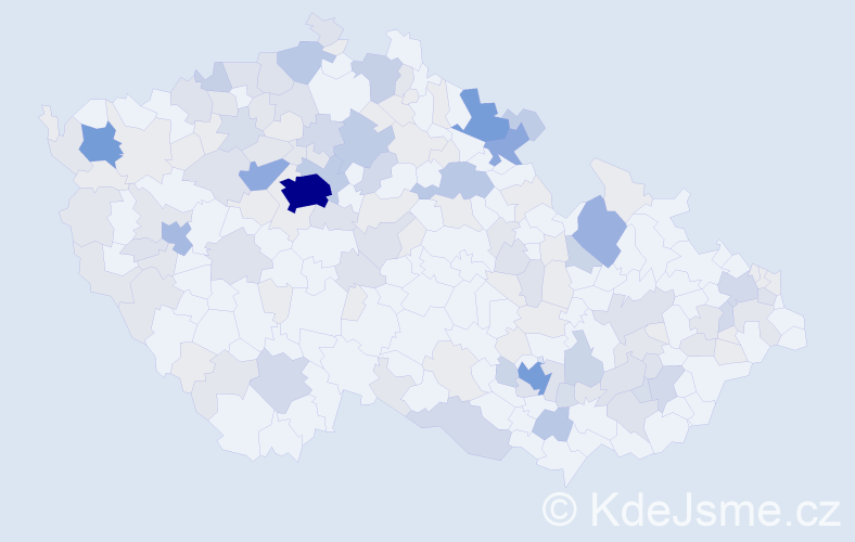 Příjmení: 'Winter', počet výskytů 474 v celé ČR
