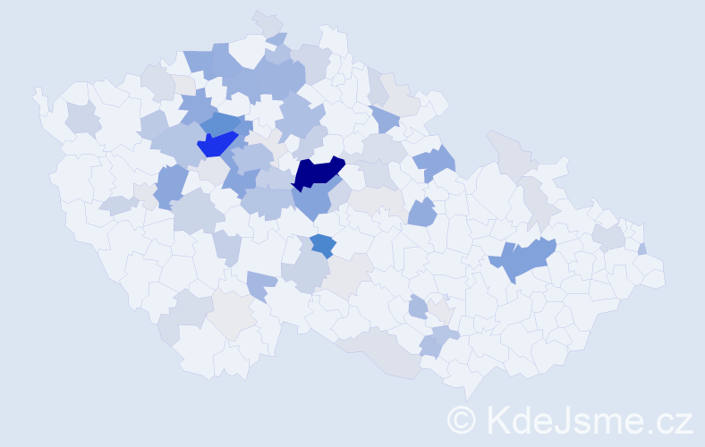Příjmení: 'Chochola', počet výskytů 320 v celé ČR