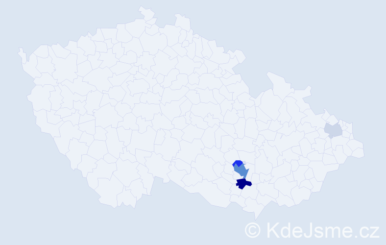 Příjmení: 'Leidorfová', počet výskytů 11 v celé ČR